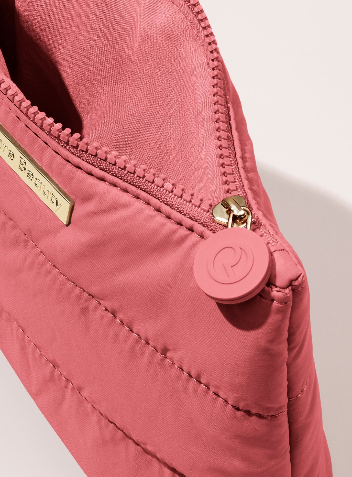 Puffy Makeup Bag - Happy